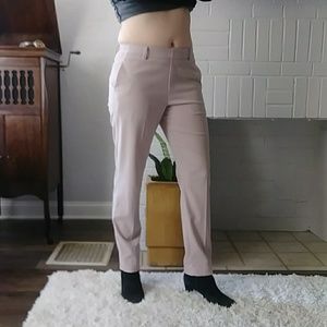 UNIQLO soft pink business casual pants